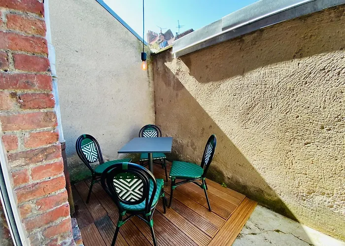 Apartamento Oasis Urbaine - Spacieux Et Calme Avec Patio